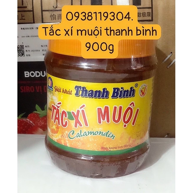 tắc xí muội thanh bình 900g