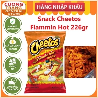 (CÒN HÀNG) Bánh snack Cheetos Flamin Hot Crunchy 226.8g