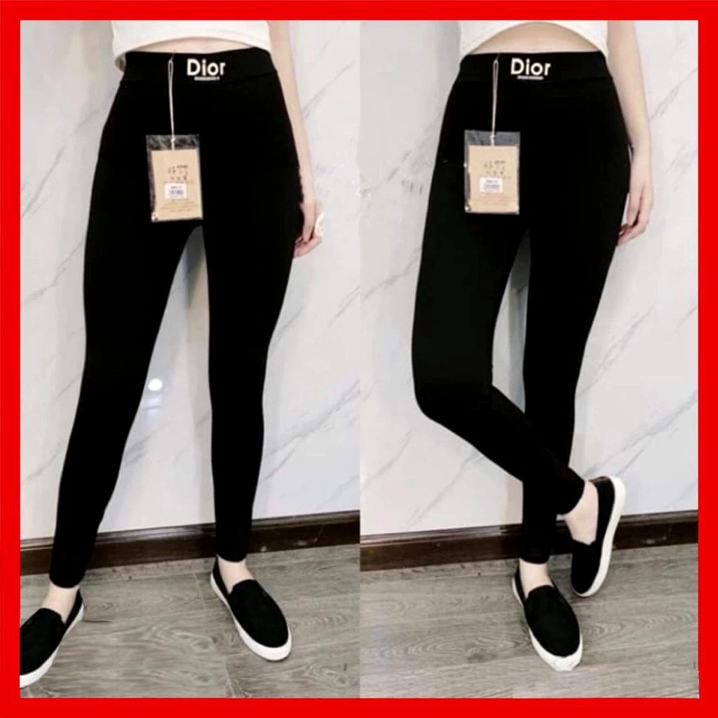 {BIGSIZE} Quần legging cạp cao gắn chữ chất umi siêu đẹp ,siêu hot hit