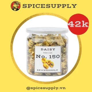 Daisy - Trà hoa cúc SPICESUPPLY Việt Nam sấy khô sạch dùng pha trà Hũ 25g