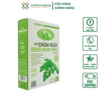 Bột Rau Củ Chùm Ngây Sấy Lạnh, Ăn Dặm Cho Bé [ORGANIC] - CODOCA [MUA 2 TẶNG 1]