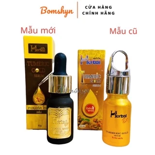 Serum thâm mụn trắng da turmeric gold thái lan 10ml