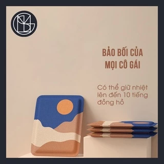 Miếng Dán Giữ Nhiệt, Miếng Dán đau bụng kinh, làm ấm, giảm đau nhức, có thể dán ở bụng, lưng, vai gáy, họa tiết cute