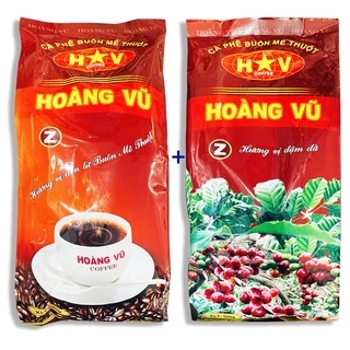 Combo 2 Bịch x 500gr Cà phê pha phin truyền thống thơm ngon Công ty Hoàng Vũ Z (Date mới: 12 tháng)