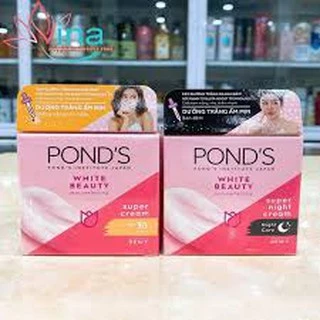 Kem dưỡng trắng ban ngày và ban đêm Pond's White Beauty 50g