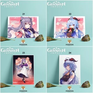 Postcard Cao Cấp - Poster Genshin Impact (2)