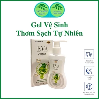 Dung dịch vệ sinh nam nữ Eva Perfect giúp làm sạch,kháng khuẩn,khử mùi vùng kín,ngừa viêm nhiễm,nấm ngứa