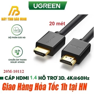 Cáp HDMI Dài 20m UGREEN 10112 - Hàng chính hãng BH 18 Tháng