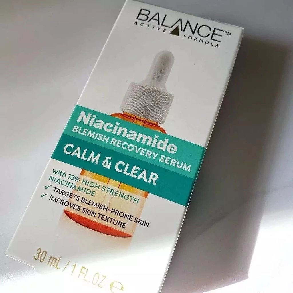 Serum Dưỡng Da Balance Niacinamide Calm & Clear 30ml