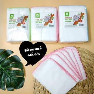 Combo 10 cái khăn Xô sữa mipbi 2/3/4 lớp