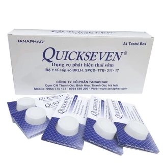 Que thử thai nhanh Quick Seven Hộp 24 Que