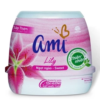 Sáp Thơm Ami Lily 200gram hương hoa thiên nhiên giá siêu mềm sáp thơm phòng/ không gian ô tô khử mùi hiệu quả