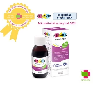 Siro Pediakid Immuno Fortifiant, Pháp (125ml) giúp tăng cường sức đề kháng trẻ sơ sinh và người lớn