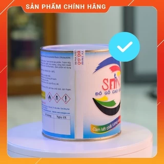 Combo Sơn Lót PU - Cứng và Dung môi đi kèm - Siêu Bám dính, Lấp tim, Làm phẳng mịn, Chống ngả vàng, Độ cứng cao