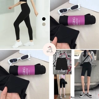 Quần Legging Đùi,Lửng Ngố, Dài, Nâng Mông Cạp Cao Siêu Hot Siêu Co Giãn Loại 1 Big Size Đến 100kg