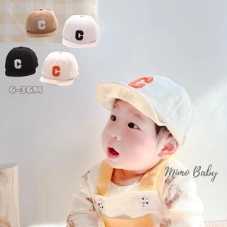 Mũ lưỡi trai họa tiết chữ C cho bé MH21 Mimo Baby