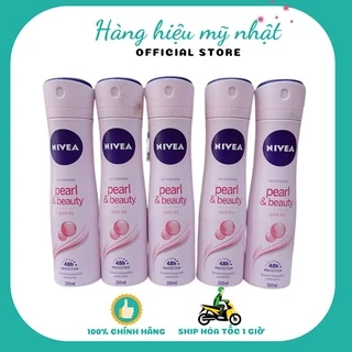 Xịt Ngăn Mùi NIVEA Ngọc Trai Đẹp Quyến Rũ (150 ml)