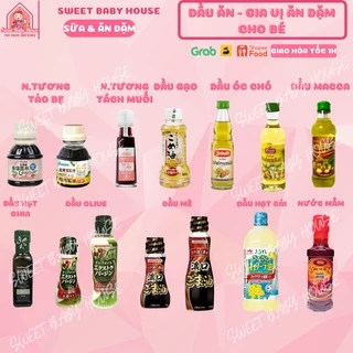 Dầu ăn cho bé - Gia vị cho bé ăn dặm - Sweet Baby House