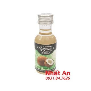 Hương dừa Rayner's 28ml Hương liệu làm bánh