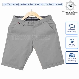 [SALE 45%] - Quần Short Nam Thời Trang Kiểu Dáng Tây Âu Chất Liệu Vải COTTON 2 CHIỀU Co Dãn Nhẹ Không Nhăn Và Bám Bụi