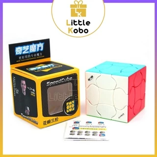 Rubik 3x3 QiYi Fluffy Cube Rubic Biến Thể 3 Tầng Stickerless Đồ Chơi Trí Tuệ Trẻ Em Phát Triển Tư Duy - Little Kobo