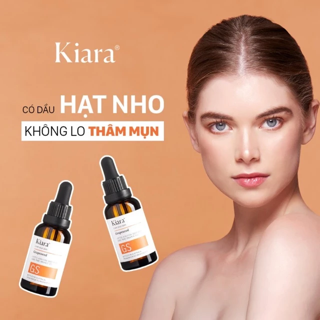 Dầu hạt nho Kiara grapeseed oil - Chính hãng