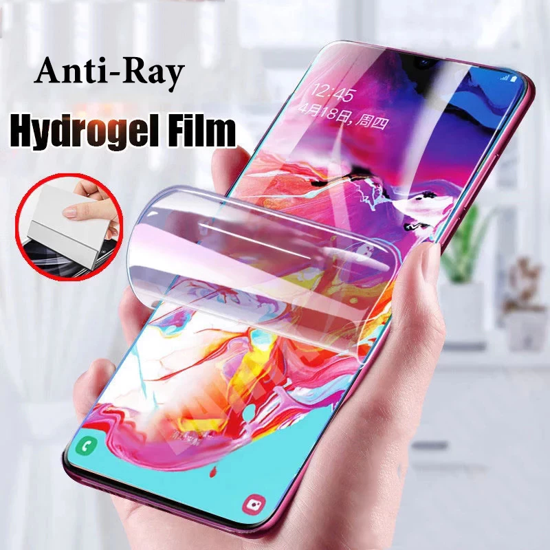 Miếng Dán Hydrogel Chống Ánh Sáng Xanh Cho Samsung S23 S22 S21 S20 S10 S9 S8 Plus S23 Ultra S20 FE S7 Edge Note 9 8 20 Ultra Note 10 Plus Kính