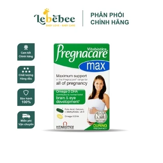 Vitamin cho mẹ bầu Pregnacare Max