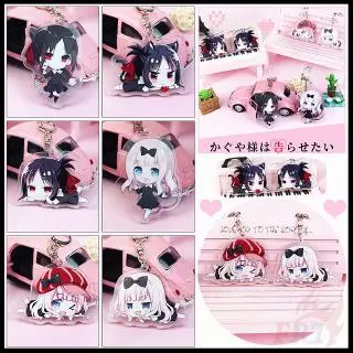 Móc khóa hình nhân vật Shinomiya Kaguya / Fujiwara Chika anime Love Is War 01 :6 độc đáo