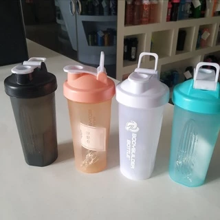 Bình lắc thể thao tập Gym BODY BUILDER 600ML lắc tan hiệu quả