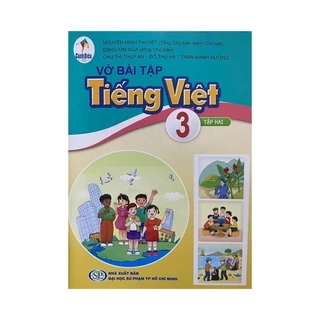 Sách - Vở bài tập tiếng việt 3 tập 2 (Cánh diều ) + Bán kèm 1 quyển Bé tập tô màu