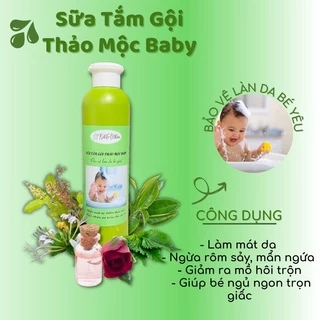 SỮA TẮM GỘI THẢO MỘC CHO BÉ (220ML)