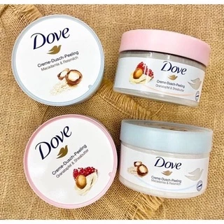 Tẩy da chết Body Dove [DATE 2025]Chăm Sóc Da Dưỡng Trắng Cấp Ẩm Hủ 225ml