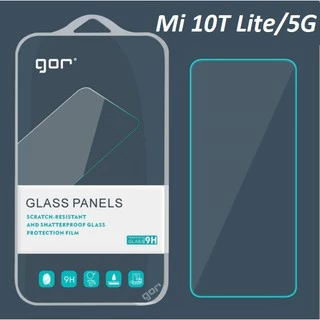 Bộ 2 kính cường lực Gor cho Xiaomi Mi 10T Lite trong suốt vát cạnh 2,5D siêu cảm ứng