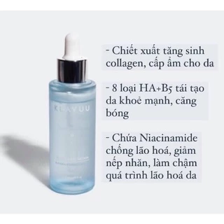 (auth.cosmetic) Tinh chất cấp ẩm Klavuu 50ml