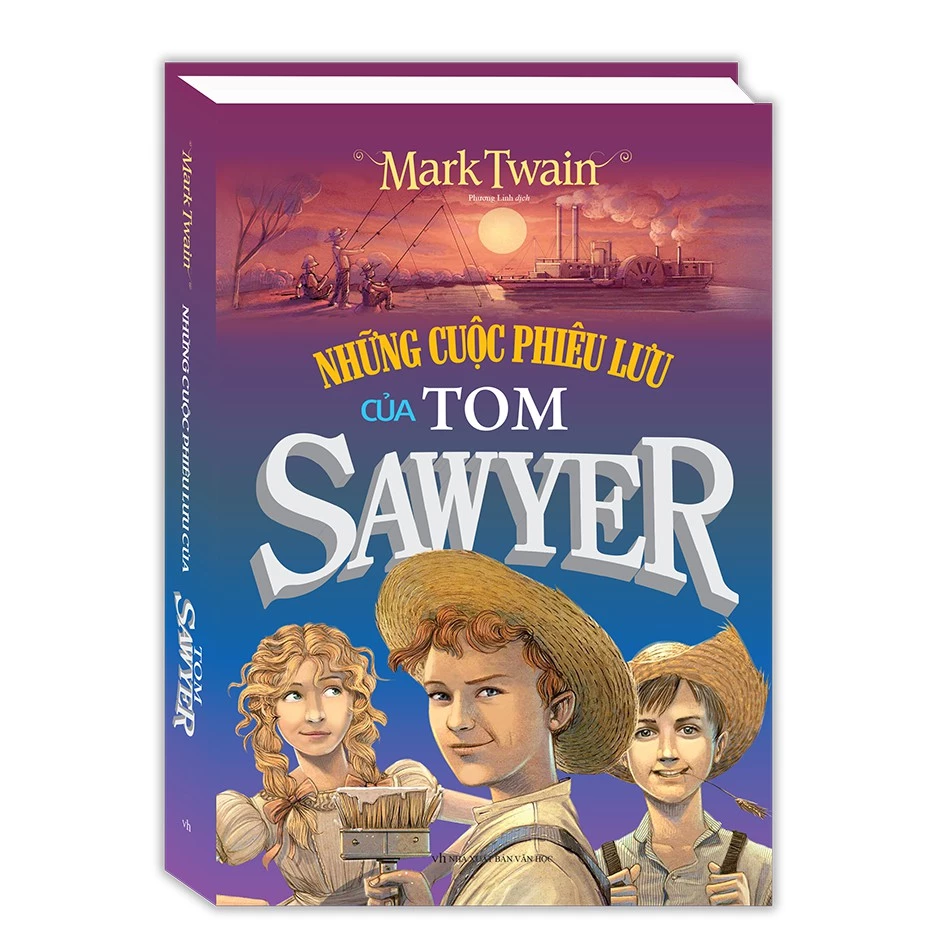 Sách - Những cuộc phiêu lưu của Tôm Sawyer (bìa cứng - tái bản)