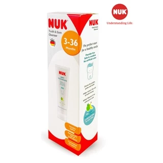 Kem đánh răng trẻ em không flouride NUK 3-36 tháng (50ml)