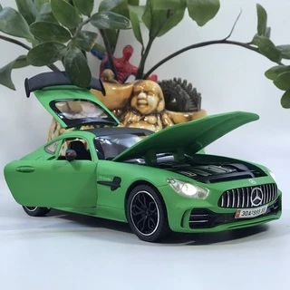 Mô hình xe ô tô Mercedes AMG GT R tỷ lệ 1:24 [TẶNG BIỂN SỐ VIP]