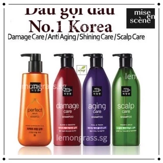 Dầu gội xã Mise En Scene Perfect Hair 680 ml