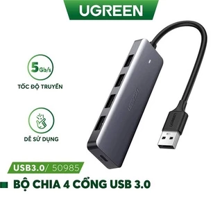 Bộ chia USB 1 ra 4 cổng USB 3.0 Cao Cấp Ugreen 50985 CM129