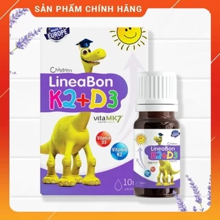 [Chính hãng] LineaBon vitamin D3 k2 10ml - vitamin tăng chiều cao cho bé Chính hãng