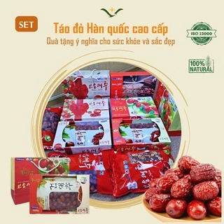 Táo đỏ khô 1KG loại 1 -Táo đỏ hàn quốc Samsung hữu cơ size đại làm quà tặng cao cấp ý nghĩa sức khỏe