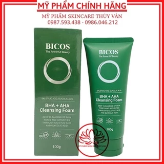 Sữa Rửa Mặt Sạch Sâu Chính Hãng BICOS 100g