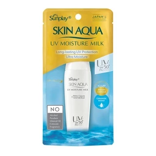 Sữa chống nắng dưỡng da ẩm mịn Sunplay Skin Aqua Moisture Milk SPF50+ 30gr