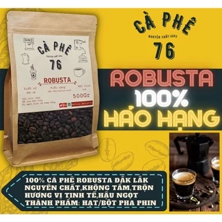 Cafe nguyên chất cà phê Robusta Đắk Lắk nguyên chất rang xay mùi vị tự nhiên không phẩm chất bảo thơm ngon