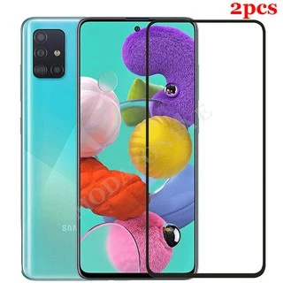 Set 2 kính cường lực bảo vệ màn hình thích hợp cho Samsung Galaxy A51 A 51 GalaxyA51