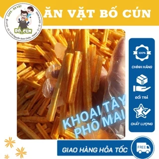 Snack khoai Tây phô mai ( Bịch 200gram)Ăn VẶt Bố Cún