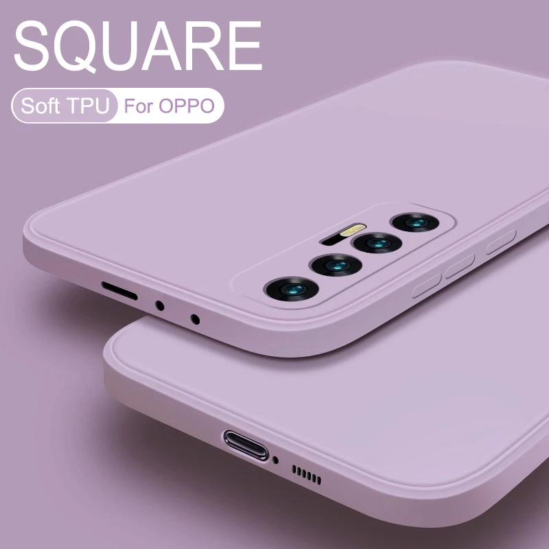 Ốp Điện Thoại TPU Silicon Mềm Chống Sốc Màu Kẹo Cho Oppo A3s A5 A5s A7 A12 A9 2020 A15 A15s A8 A31 A32 A52 A53 A54 A72 A74 A92 4G