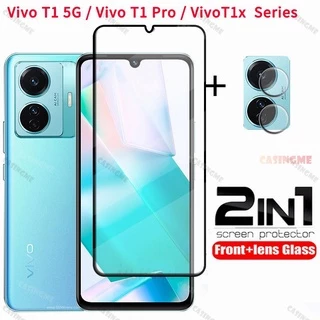 Kính Cường Lực Bảo Vệ Ống Kính Trước Và Sau 2 Trong 1 Cho Vivo T1 5G T1x VivoT1 T 1 T1 X 4G 5G