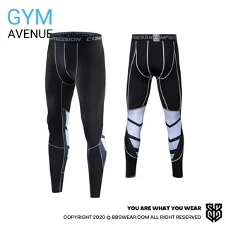 Quần Tập Gym Cho Nam Quần Giữ Nhiệt COMPRESSION Dáng dài thoáng khí - Legging nam GY04